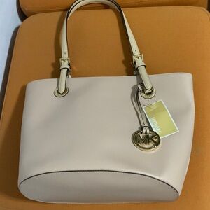 Michael Kors Beige Tote Bag